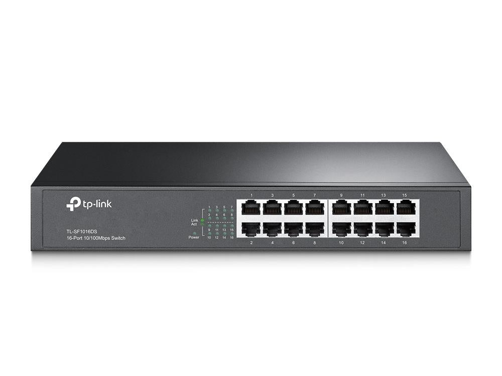 Switch|TP-LINK|16x10Base-T / 100Base-TX|TL-SF1016DS