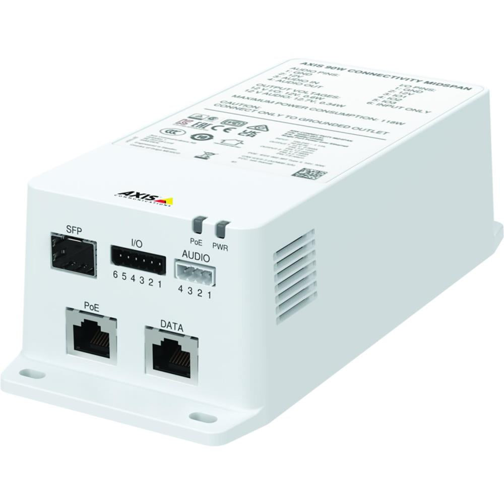 NETIKAAMERA AKSESSUAAR POE MIDSPAN 90W/TU8003 02027-002 AXIS
