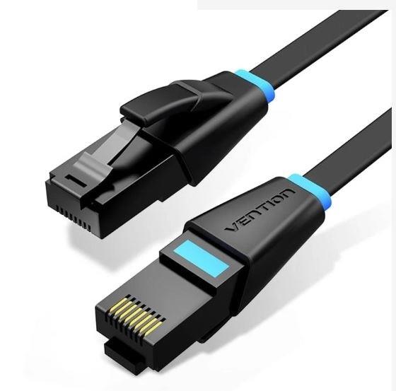 PATCH CABLE CAT.6 UTP FLAT/1M MUSTA IBJBF VENTION