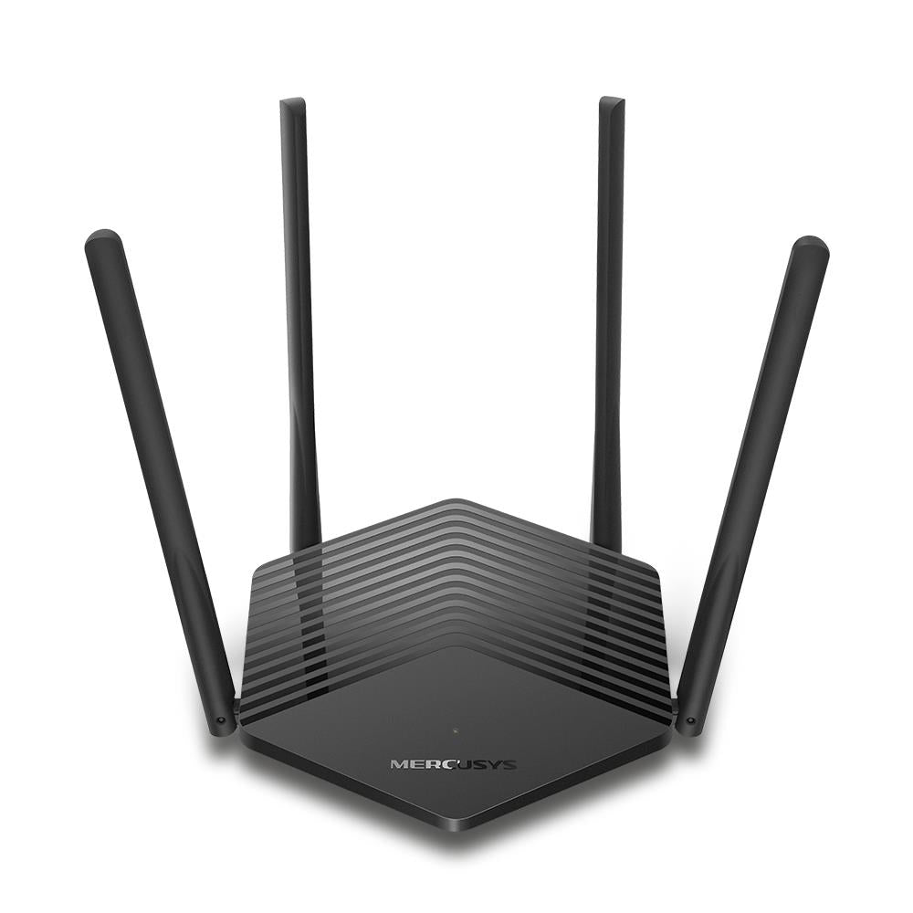 Juhtmevaba ruuter|MERCUSYS|1500 Mbps|Wi-Fi 6|IEEE 802.11a/b/g|IEEE 802.11n|IEEE 802.11ac|IEEE 802.11ax|3x10/100/1000M|LAN \ WAN pordid 1|Antennide arv 4|MR60X