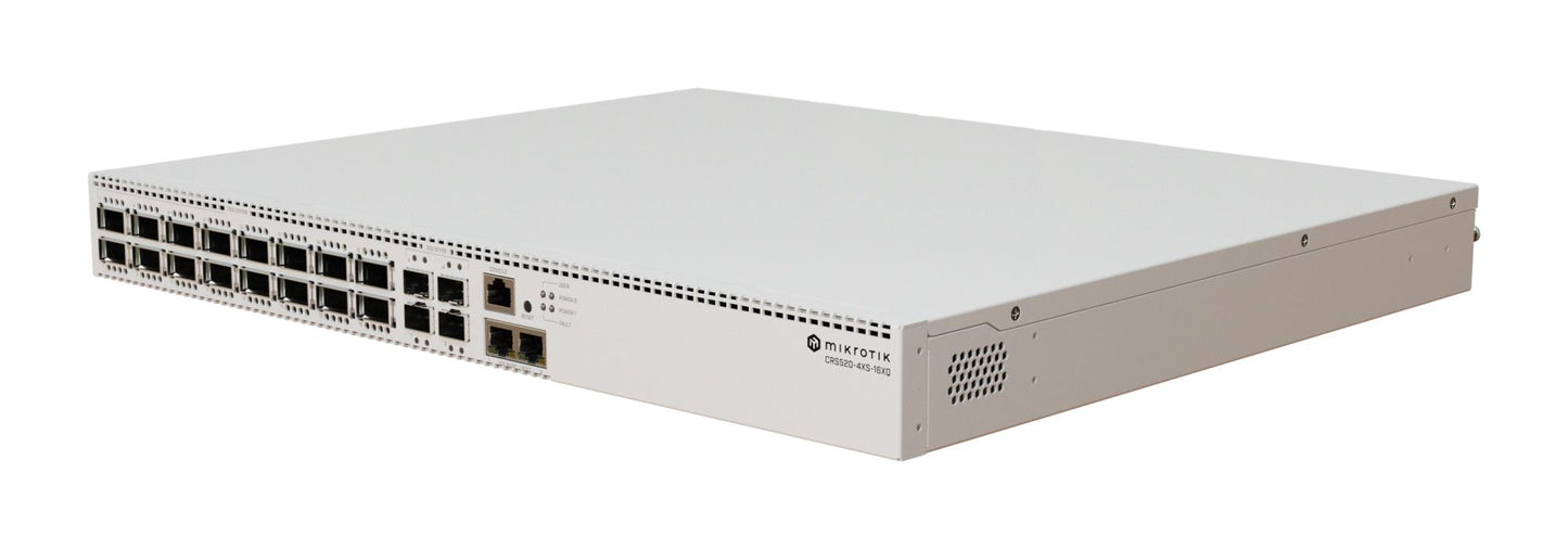 Lüliti|MIKROTIK|CRS520-4XS-16XQ-RM|Desktop/pedestal|16xQSFP28|4xSFP28|1xConsole|CRS520-4XS-16XQ-RM