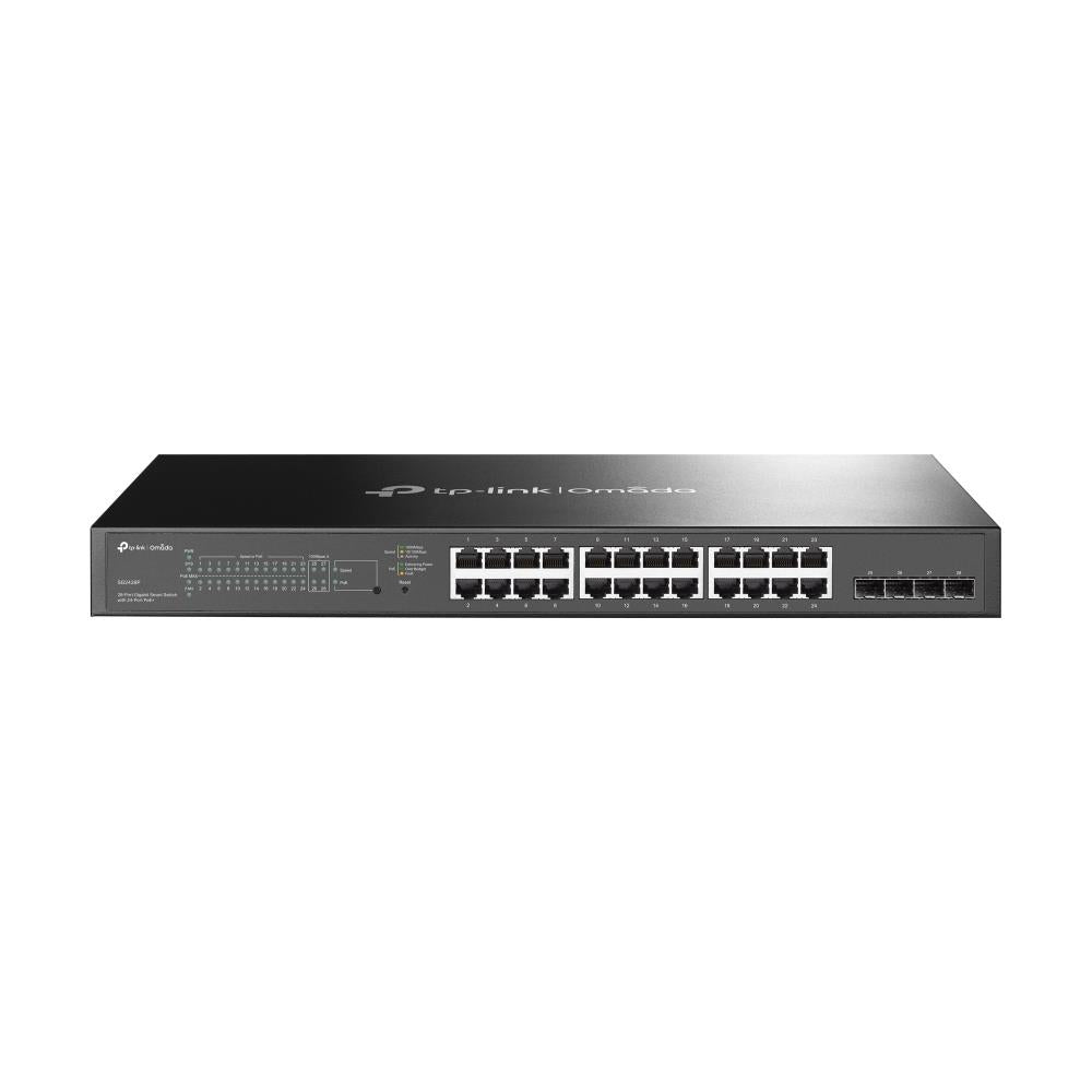 Lüliti|TP-LINK|Omada|TL-SG2428P|Tüüp L2+|24x10Base-T / 100Base-TX / 1000Base-T|4xSFP|PoE+ pesad 24|250 Vatti|TL-SG2428P