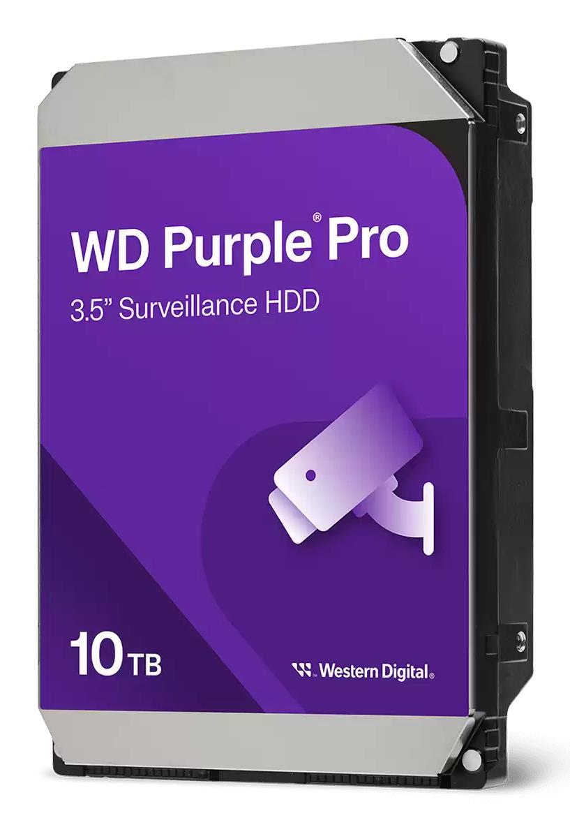 HDD|WESTERN DIGITAL|Purple Pro|10TB|SATA 3.0|512 MB|7200 rpm|3,5"|WD102PURP