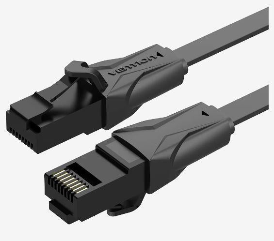 PATCH CABLE CAT.6 UTP/3M BLACK IBABI VENTION