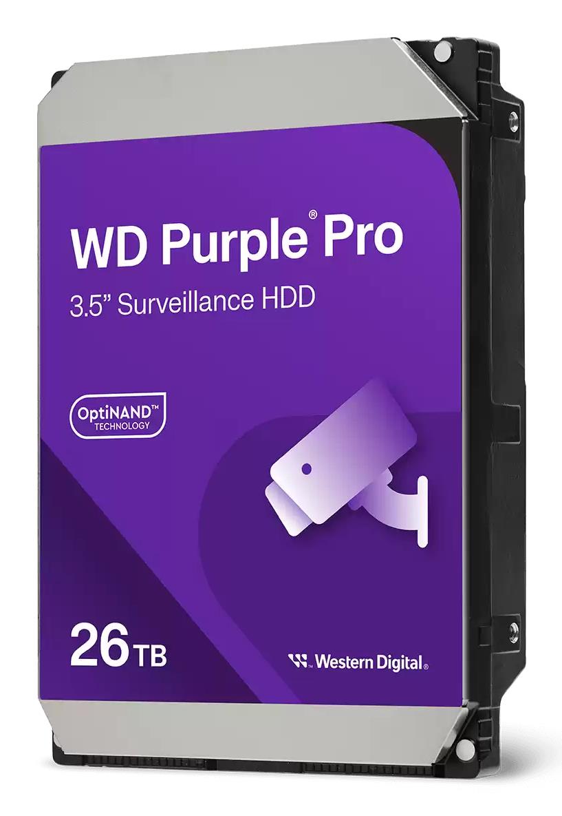 HDD|WESTERN DIGITAL|Purple Pro|26TB|512 MB|7200 rpm|3,5"|WD260PURP