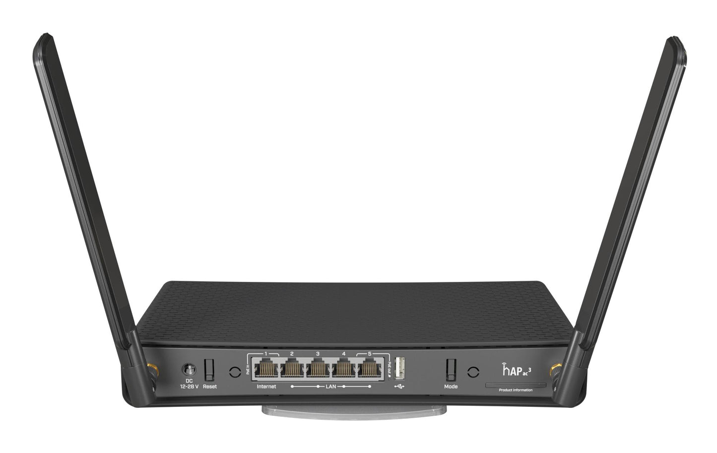 Juhtmevaba ruuter|MIKROTIK|Juhtmevaba ligipääsupunkt|1200 Mbps|IEEE 802.3ac|USB 2.0|1 WAN|4x10/100/1000M|RBD53IG-5HACD2HND
