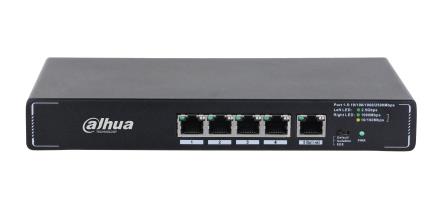 Switch|DAHUA|DH-SMG1005|Lüliti tüüp: haldamata|5x2.5G Ethernet (vasest) portide arv|SMG1005