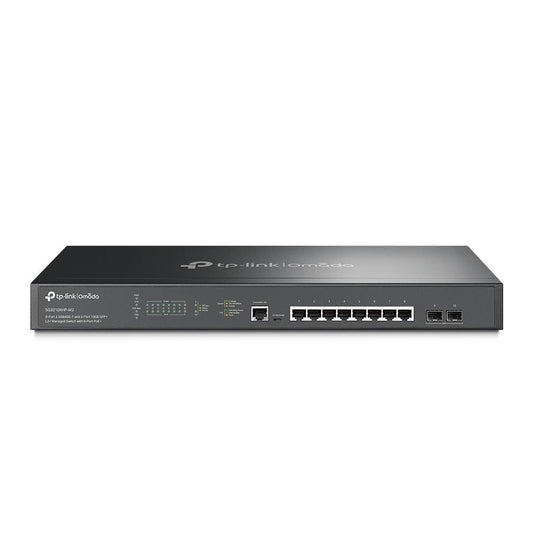 Switch|TP-LINK|Omada|TL-SG3210XHP-M2|Type L2+|Rack|2xSFP+|1xConsole|1|PoE+ ports 8|TL-SG3210XHP-M2
