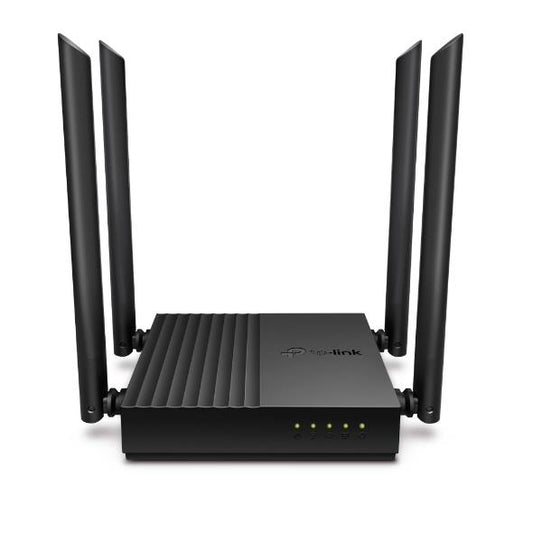 Wireless Router|TP-LINK|Wi-Fi 5 (802.11ac)|Data speed 1200 Mbit/s|Ethernet WAN Yes|Ethernet LAN Yes|4xLAN ports|ARCHERC64