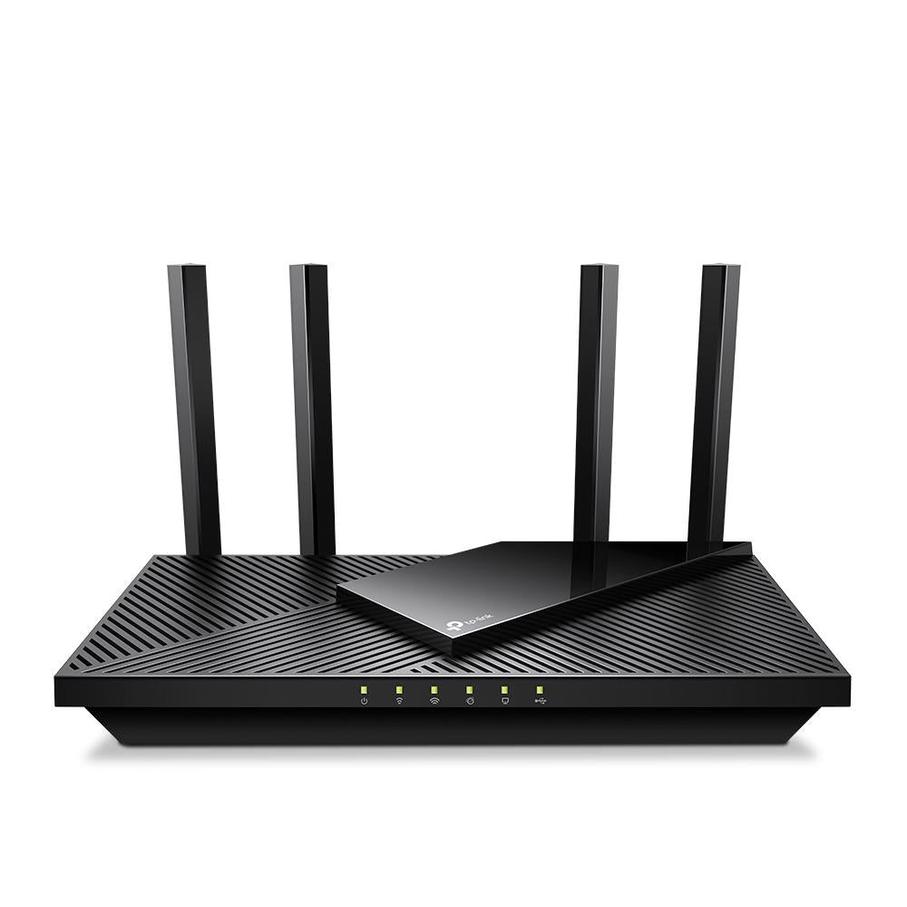 Juhtmevaba ruuter|TP-LINK|Juhtmevaba ruuter|3000 Mbps|Wi-Fi 6|IEEE 802.11a|IEEE 802.11 b/g|IEEE 802.11n|IEEE 802.11ac|IEEE 802.11ax|USB 3.0|3x10/100/1000M|1x2.5GbE|LAN \ WAN pordid 1|Antennide arv 4|ARCHERAX55PRO
