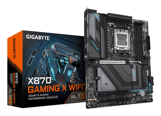 Mainboard|GIGABYTE|AMD X870|SAM5|ATX|Memory DDR5|Memory slots 4|2xPCI-Express 3.0 1x|1xPCI-Express 5.0 16x|3xM.2|1xHDMI|4xUSB 2.0|4xUSB 3.2|2xUSB-C|1xRJ45|3xAudio port|X870GAMINGXWIFI71.1