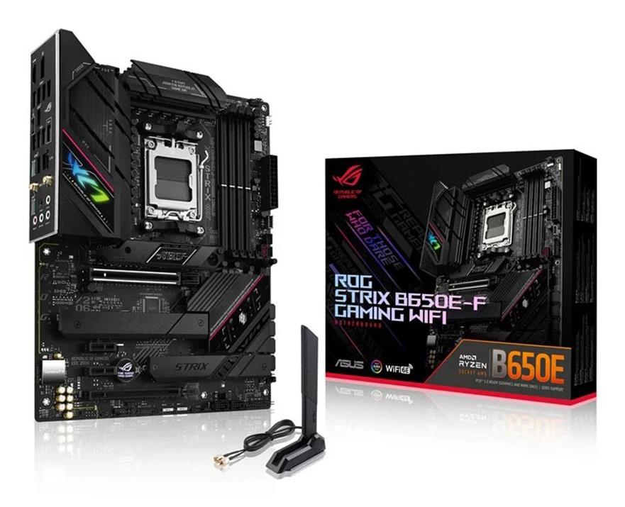 Peamine plaat|ASUS|AMD B650|SAM5|ATX|Mälu DDR5|Mälu pesad 4|2xPCI-Express 4.0 1x|1xPCI-Express 4.0 16x|1xPCI-Express 5.0 16x|3xM.2|1xHDMI|1xDisplayPort|4xUSB 2.0|6xUSB 3.2|2xUSB-C|1xRJ45|5xAudio port|STRIXB650E-FGAMINGWIFI