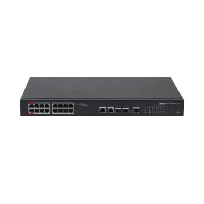Switch|DAHUA|Type L2|Desktop/pedestal|90 Watts|PFS4218-16ET-240-V3