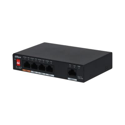 Switch|DAHUA|PFS3005-4ET-60-V2|Desktop/pedestal|PoE ports 4|60 Watts|DH-PFS3005-4ET-60-V2