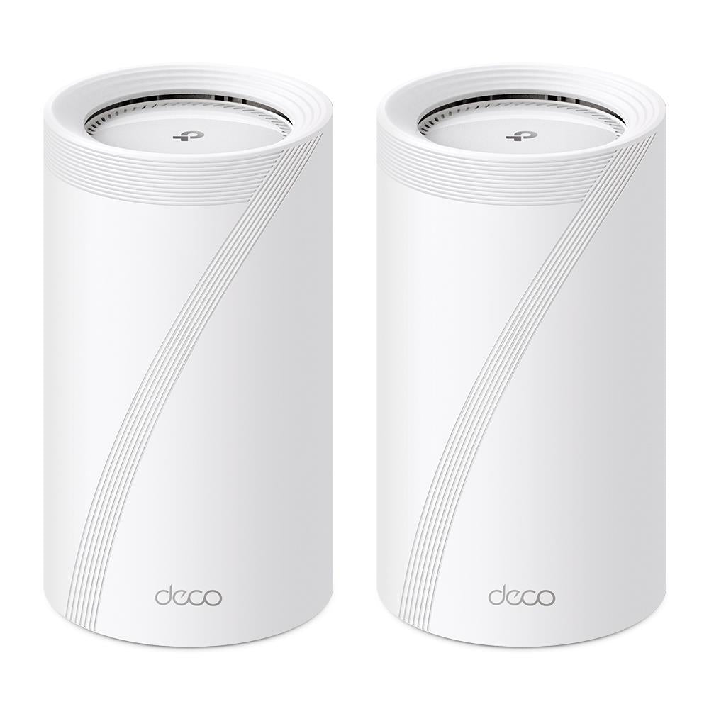 Wireless Router|TP-LINK|Wireless Router|19000 Mbps|Mesh|Wi-Fi 7|2x2.5GbE|1x10GbE|1xSPF+|DHCP|DECOBE85(2-PACK)