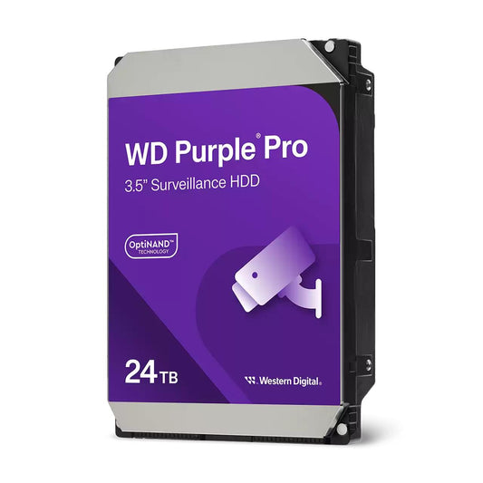 HDD|WESTERN DIGITAL|Purple Pro|24TB|SATA|512 MB|7200 rpm|3,5"|WD240PURP