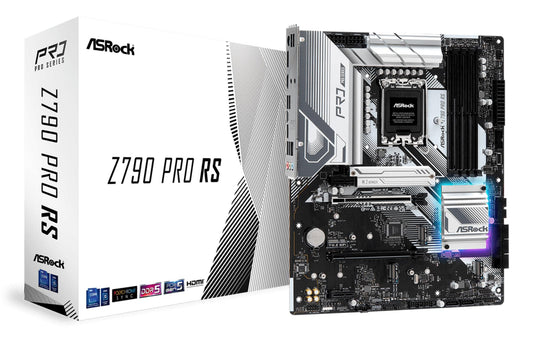 Mainboard|ASROCK|Intel Z790|LGA1700|ATX|Memory DDR5|Memory slots 4|2xPCI-Express 3.0 1x|1xPCI-Express 4.0 16x|1xPCI-Express 5.0 16x|4xM.2|1xHDMI|1xDisplayPort|4xUSB 2.0|3xUSB 3.2|1xUSB-C|1xPS/2|1xRJ45|3xAudio port|Z790PRORS