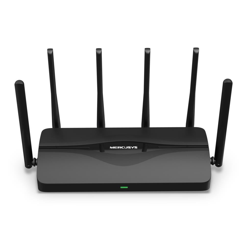 Traadita ruuter|MERCUSYS|Ruuter|IEEE 802.11a/b/g|IEEE 802.11n|IEEE 802.11ac|IEEE 802.11ax|3x2.5GbE|LAN \ WAN pordid 1|Antennide arv 6|MR47BE