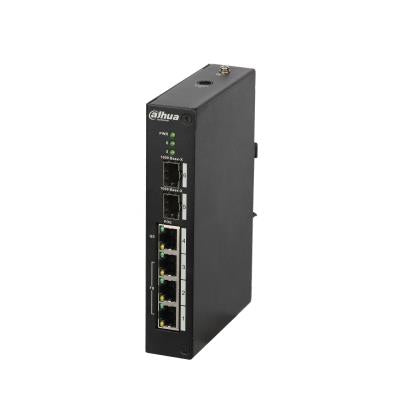 Switch|DAHUA|PFS3206-4P-96|Type L2|3x10Base-T / 100Base-TX|1x10Base-T / 100Base-TX / 1000Base-T|2x1000Base-X|DH-PFS3206-4P-96